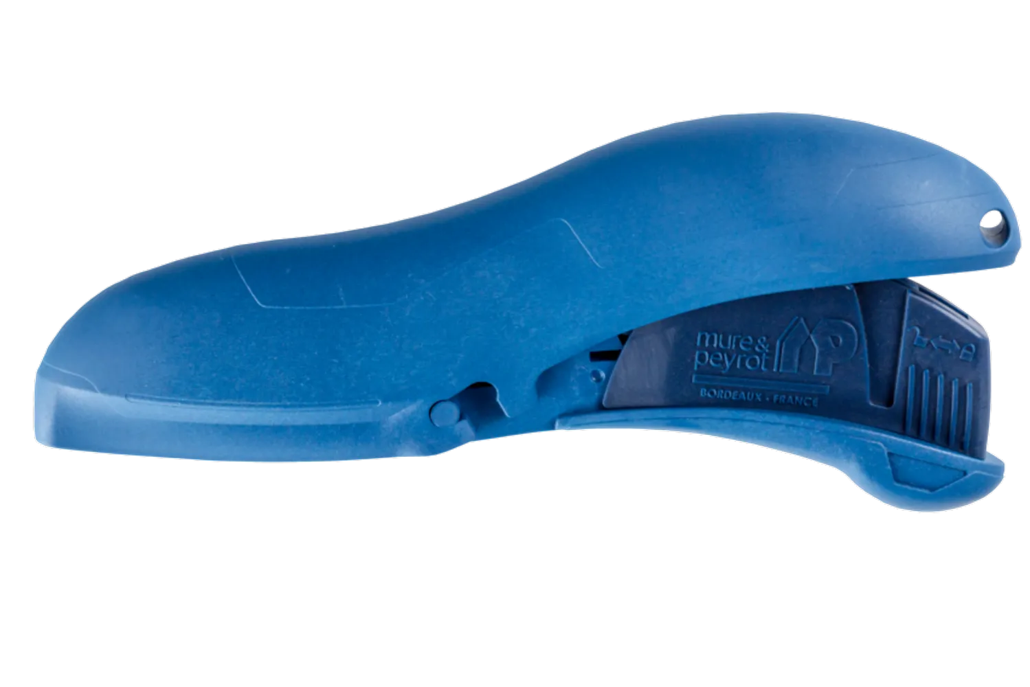 couteau de securite detectable retractable a gachette avec lame inox remplacable zoom
